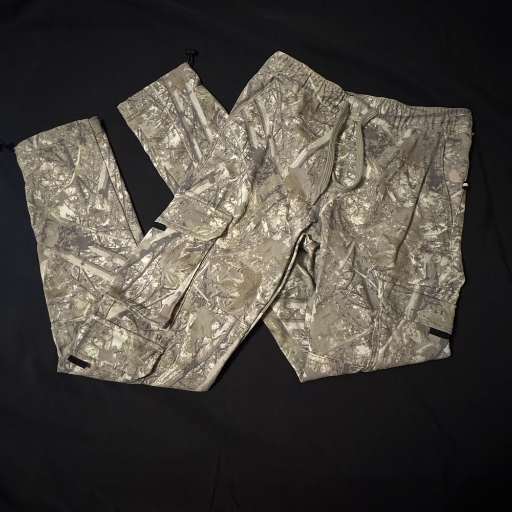 Edgar And Ash Men's XS Camo Drawstring Cargo Pants 28"-29" Waist